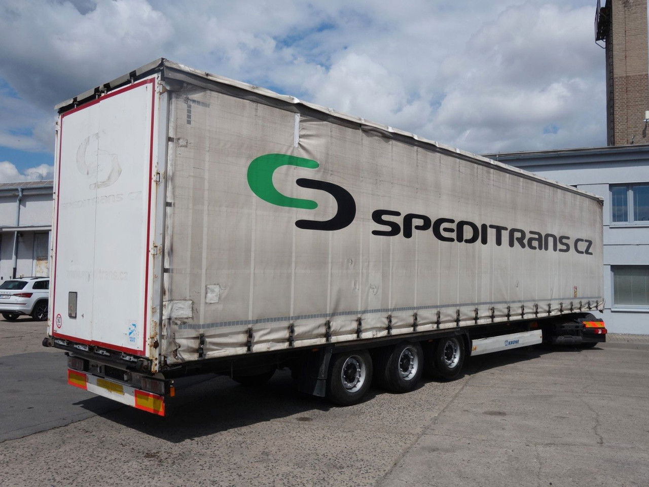 Krone SD Mega, Liftachse, XL - 侧帘半拖车:图4 Krone SD Mega, Liftachse, XL - 侧帘半拖车:图4
