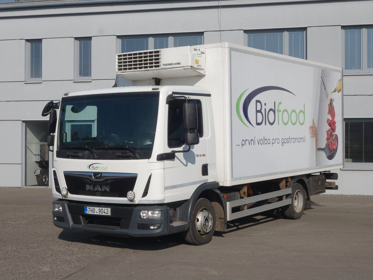 MAN TGL 8.190 mit Thermo King. 2 Temperaturen - 冷藏车:图1 MAN TGL 8.190 mit Thermo King. 2 Temperaturen - 冷藏车:图1
