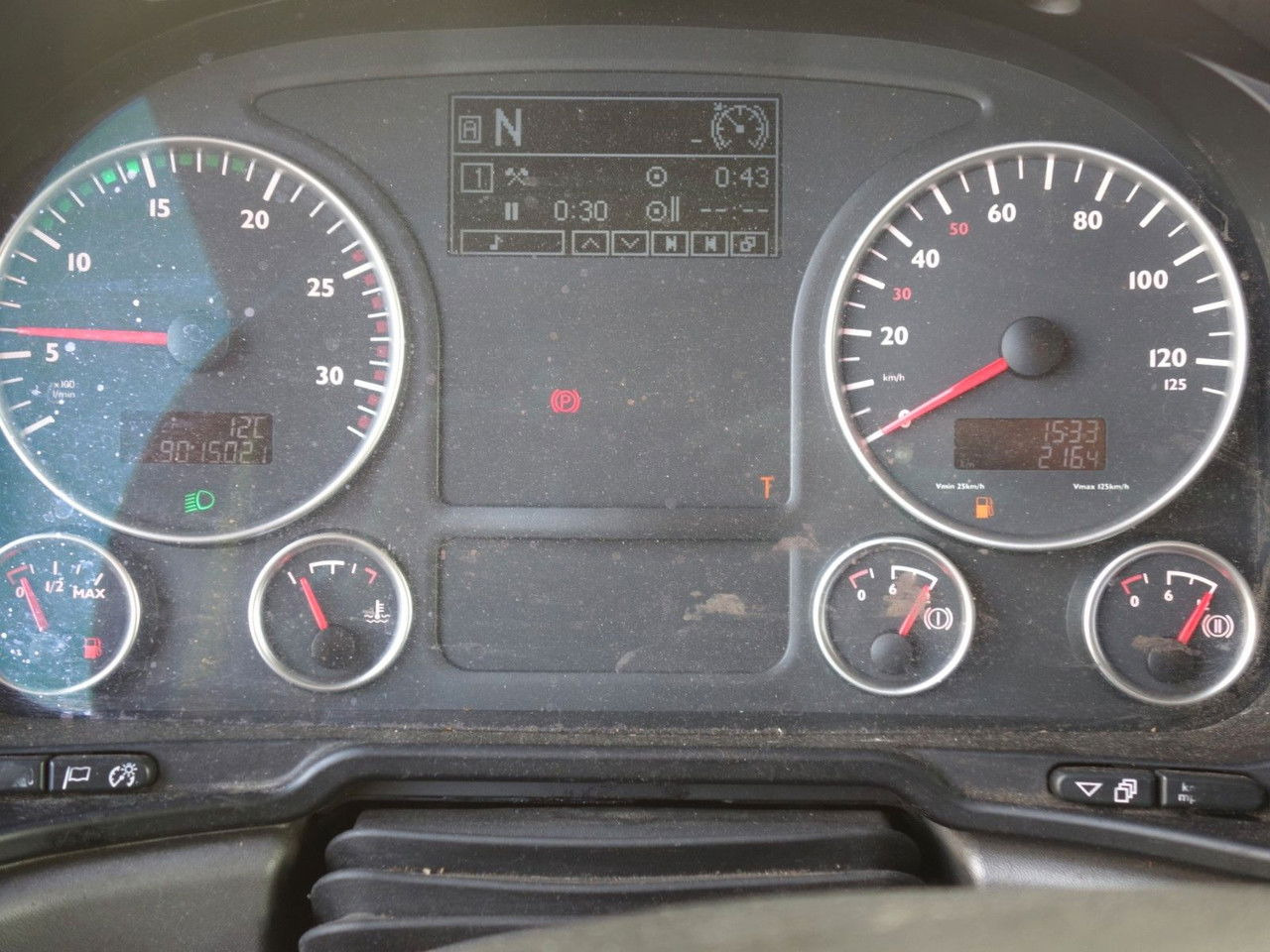 MAN TGX 24.400 EEV 6x2 + Anhänger Krone 120m3 租赁 MAN TGX 24.400 EEV 6x2 + Anhänger Krone 120m3：图14