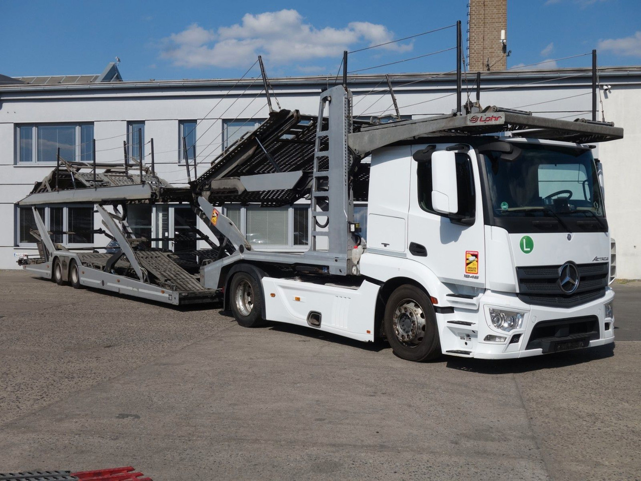 Mercedes-Benz Actros 1846 mit Euro LOHR, VDI Certificate - 自动转运卡车:图2 Mercedes-Benz Actros 1846 mit Euro LOHR, VDI Certificate - 自动转运卡车:图2