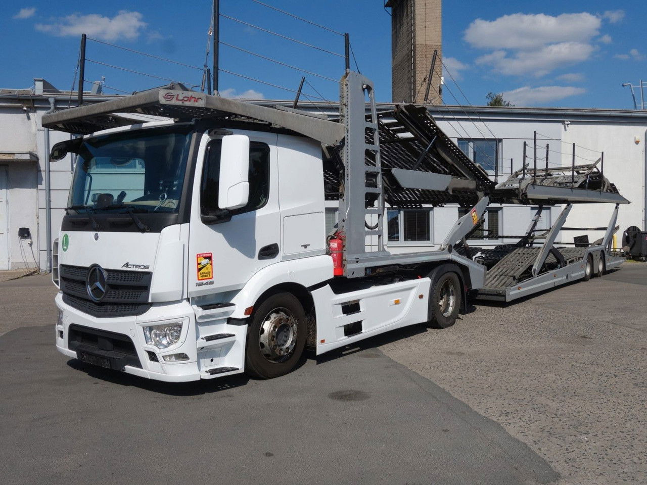 Mercedes-Benz Actros 1846 mit Euro Lohr, VDI Certificate - 自动转运卡车:图1 Mercedes-Benz Actros 1846 mit Euro Lohr, VDI Certificate - 自动转运卡车:图1
