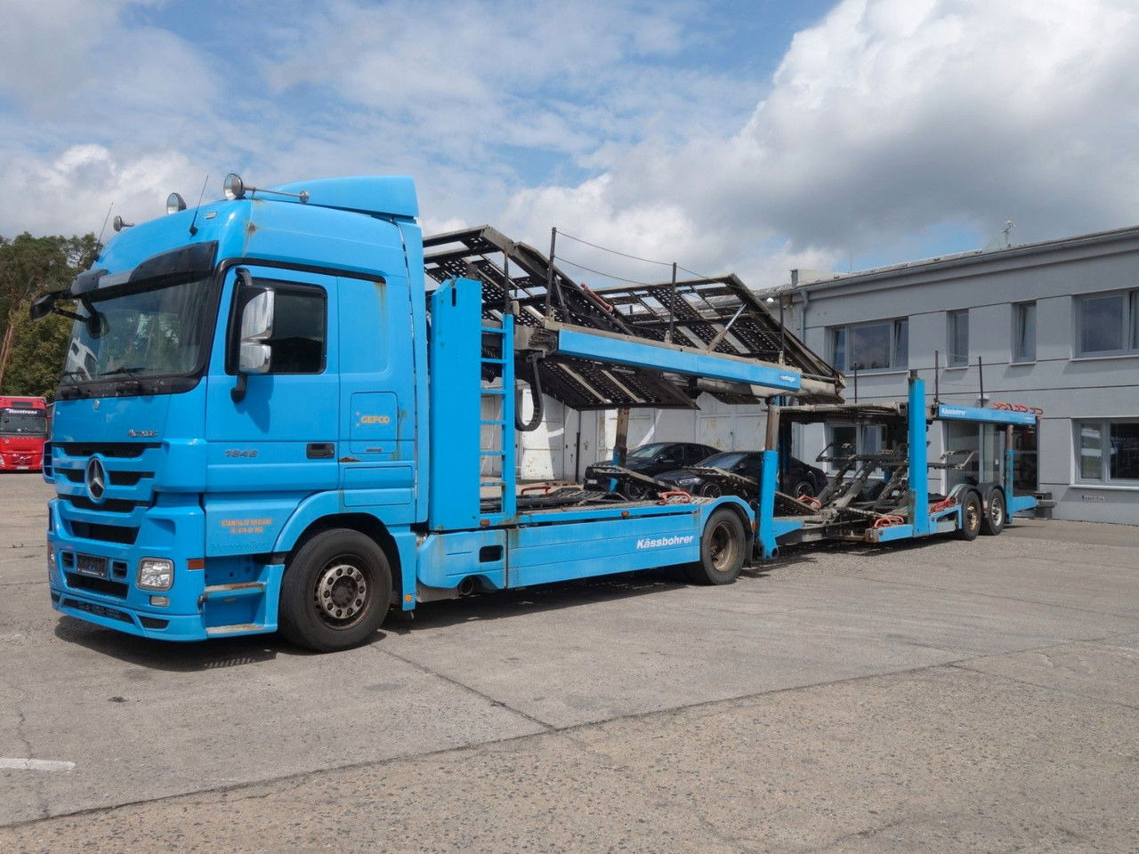 Mercedes-Benz Actros 1846 mit Kässbohrer Metago/Vario - 自动转运卡车:图2 Mercedes-Benz Actros 1846 mit Kässbohrer Metago/Vario - 自动转运卡车:图2