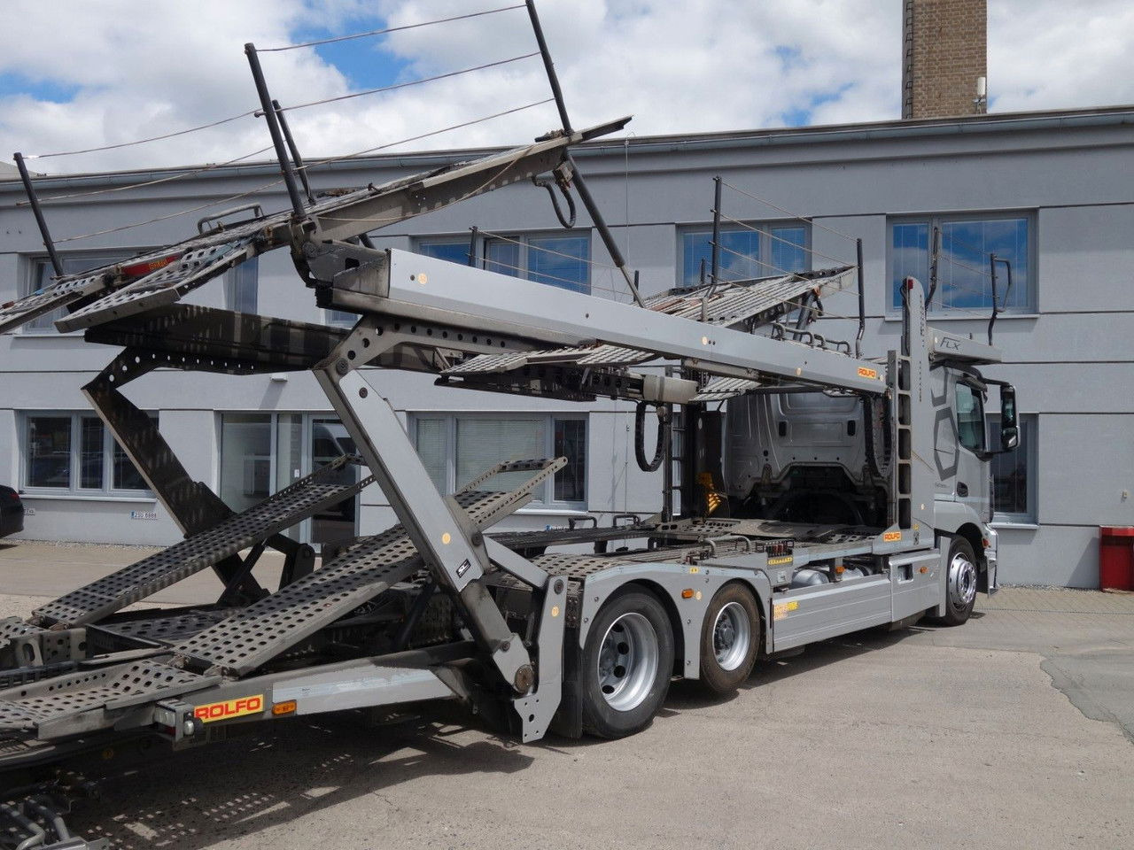 Mercedes-Benz Actros 2443 mit Rolfo FLX, Certifikation VDI - 自动转运卡车:图5 Mercedes-Benz Actros 2443 mit Rolfo FLX, Certifikation VDI - 自动转运卡车:图5