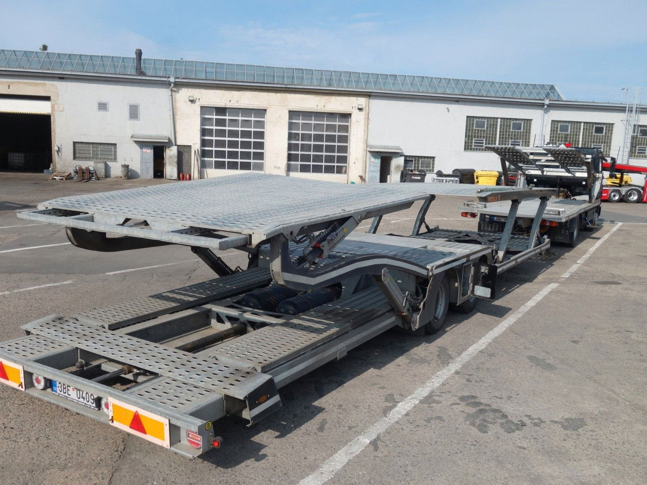 Mercedes-Benz Atego 1530 mit Anhänger für 7 PKW - 自动转运卡车:图3 Mercedes-Benz Atego 1530 mit Anhänger für 7 PKW - 自动转运卡车:图3
