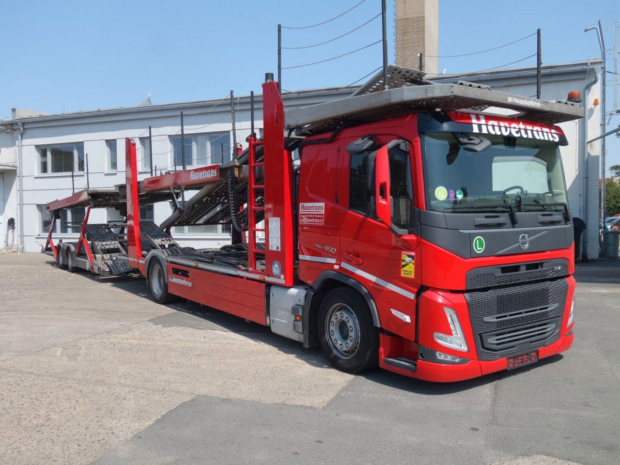 Volvo FM 460 Kässbohrer Vario / Supertrans - 自动转运卡车:图4 Volvo FM 460 Kässbohrer Vario / Supertrans - 自动转运卡车:图4