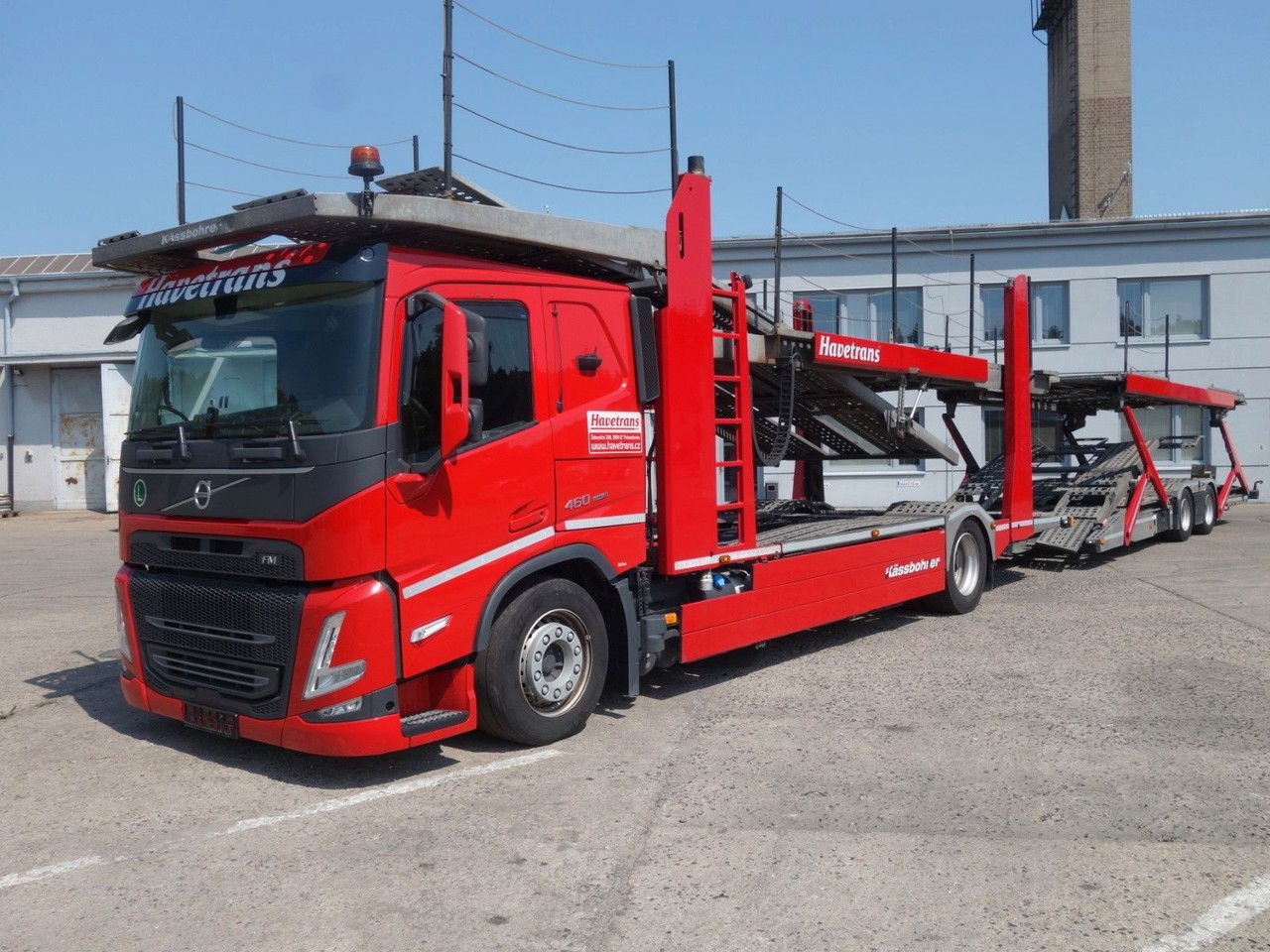 Volvo FM 460 Kässbohrer Vario / Supertrans - 自动转运卡车:图2 Volvo FM 460 Kässbohrer Vario / Supertrans - 自动转运卡车:图2
