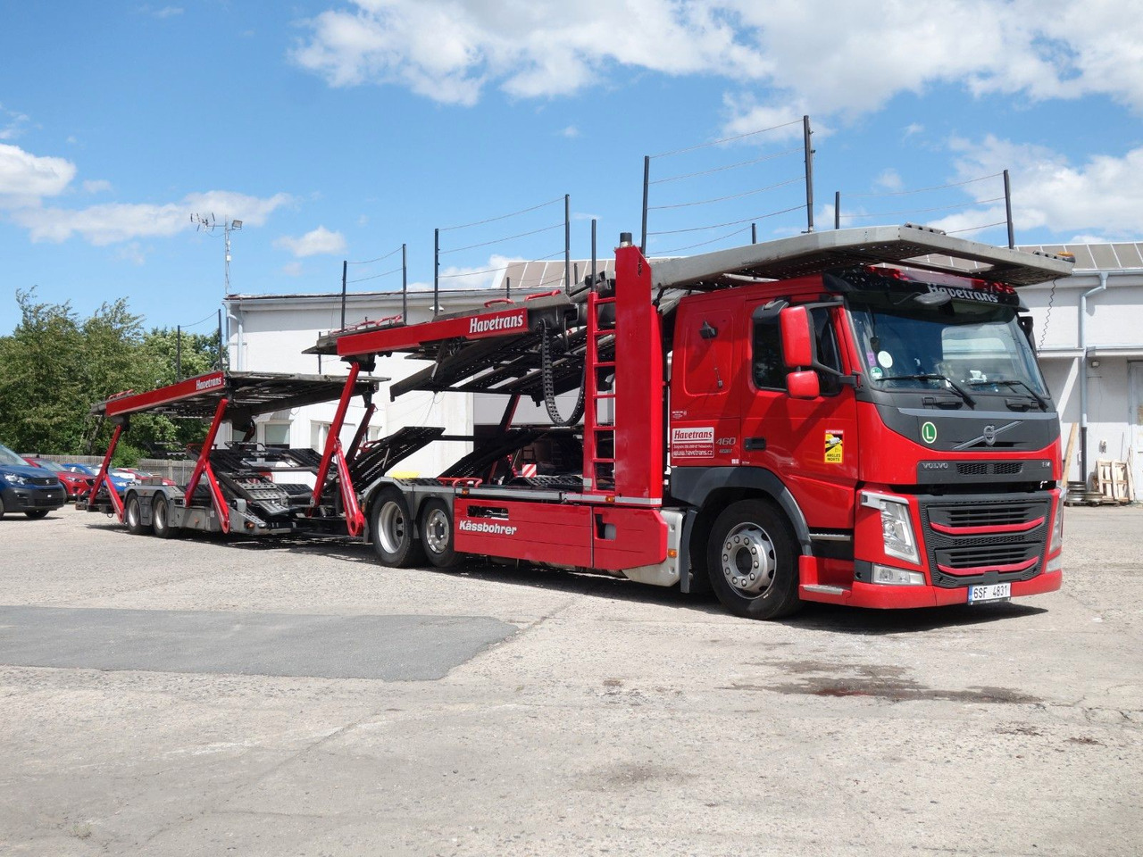Volvo FM13 460 Kässbohrer 6x2 Supertrans / Supertrans - 自动转运卡车:图1 Volvo FM13 460 Kässbohrer 6x2 Supertrans / Supertrans - 自动转运卡车:图1