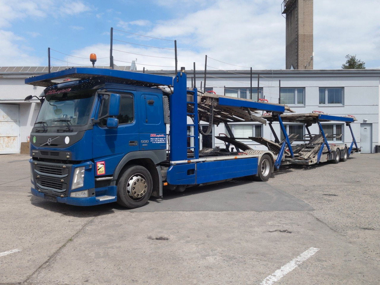 Volvo FM13 500 Kässbohrer Supertrans / Supertrans - 自动转运卡车:图1 Volvo FM13 500 Kässbohrer Supertrans / Supertrans - 自动转运卡车:图1