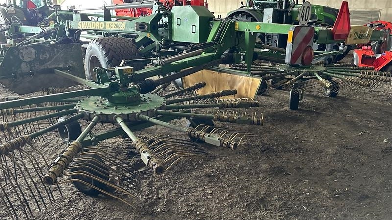 Krone Swadro 2000 TC - 翻草机/ 搂草机:图5 Krone Swadro 2000 TC - 翻草机/ 搂草机:图5