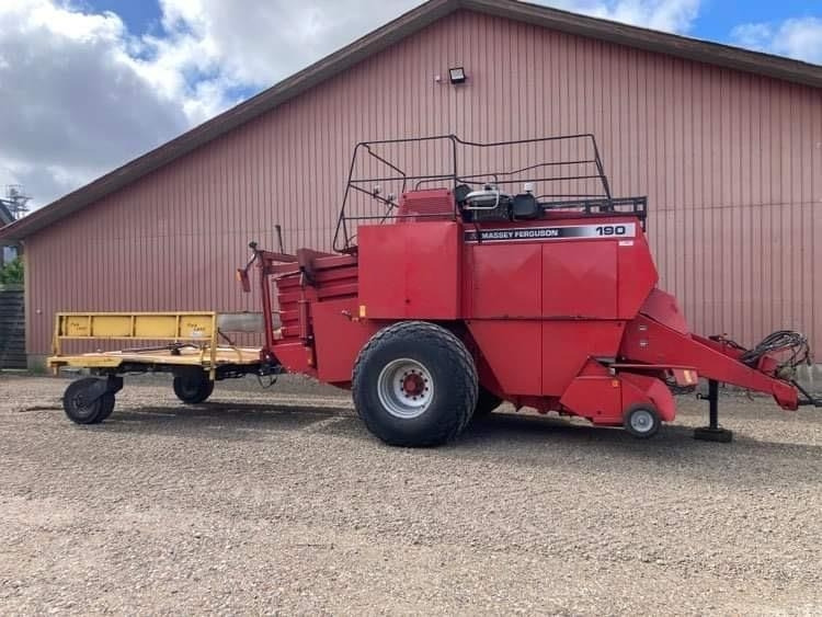 Massey Ferguson LB190 Fieldstar *** m. parkland ballevogn *** - 方形打包机:图3 Massey Ferguson LB190 Fieldstar *** m. parkland ballevogn *** - 方形打包机:图3
