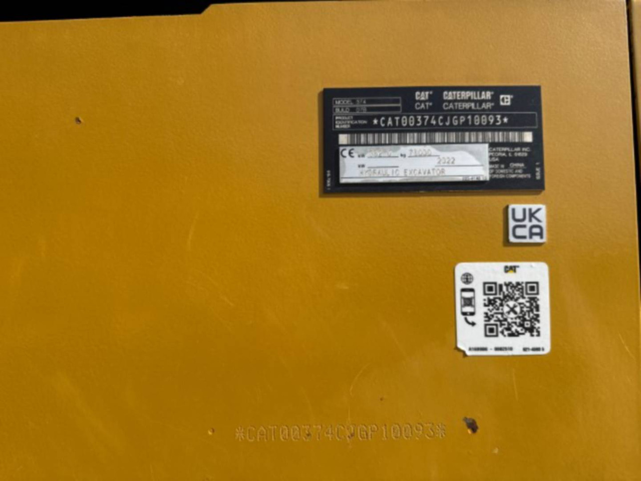 履带式挖掘机 CAT 374:图6 履带式挖掘机 CAT 374:图6