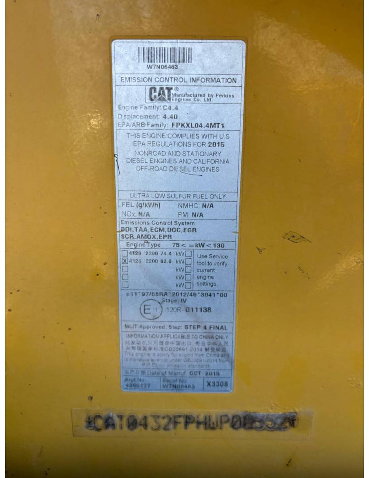 CAT 432F2 租赁 CAT 432F2:图20 CAT 432F2 租赁 CAT 432F2:图20