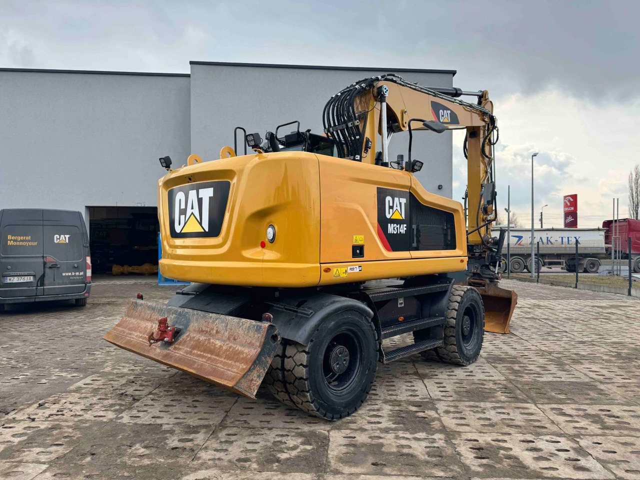 CAT M314F - 轮式挖掘机:图3 CAT M314F - 轮式挖掘机:图3