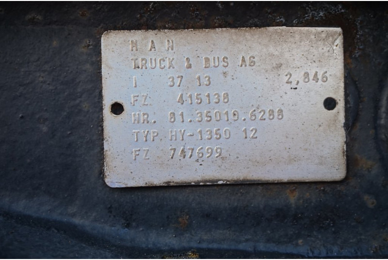 MAN HY-1350-12 37/13 - 后轴 适用于 卡车:图4 MAN HY-1350-12 37/13 - 后轴 适用于 卡车:图4