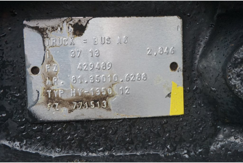 MAN HY-1350-12 37/13 - 后轴 适用于 卡车:图5 MAN HY-1350-12 37/13 - 后轴 适用于 卡车:图5