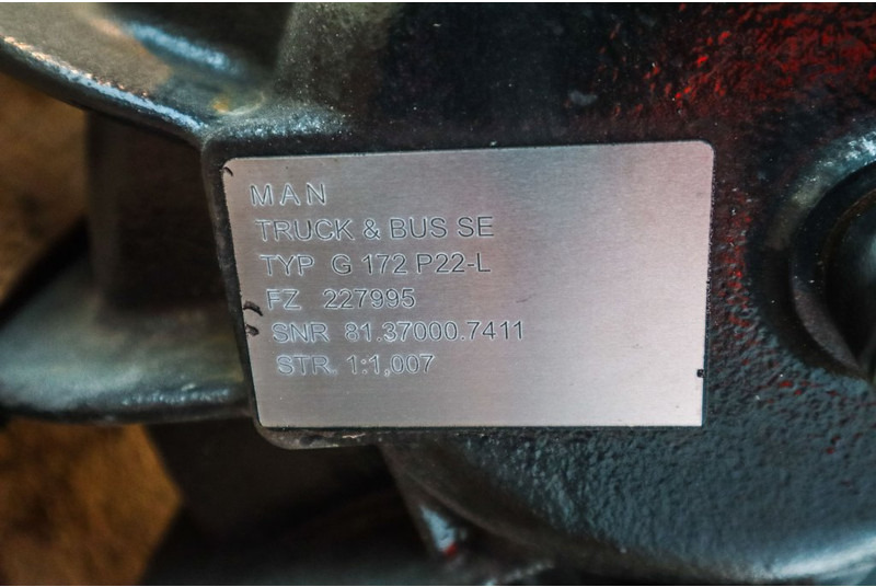 MAN VG172 P22-6 81.37000-7411 - 变速箱 适用于 卡车:图5 MAN VG172 P22-6 81.37000-7411 - 变速箱 适用于 卡车:图5