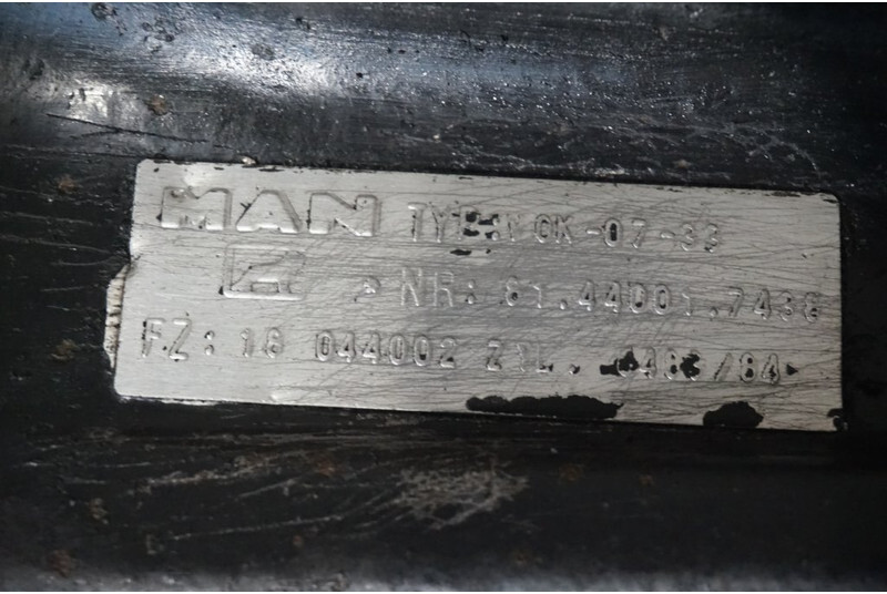 MAN VOK-07-33 - 前轴 适用于 卡车:图3 MAN VOK-07-33 - 前轴 适用于 卡车:图3