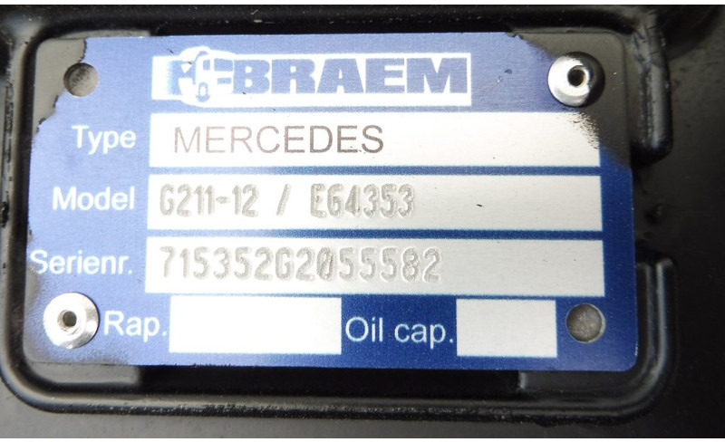 Mercedes-Benz G211-12KL MP4 GNSRGP - 变速箱 适用于 卡车:图5 Mercedes-Benz G211-12KL MP4 GNSRGP - 变速箱 适用于 卡车:图5