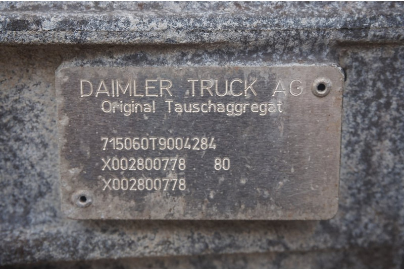 Mercedes-Benz G85-6/6.7-07.73HPS 71506001145844 - 变速箱 适用于 卡车:图5 Mercedes-Benz G85-6/6.7-07.73HPS 71506001145844 - 变速箱 适用于 卡车:图5