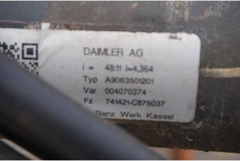 Mercedes-Benz R245- 741.421 48/11 - 后轴 适用于 卡车:图2 Mercedes-Benz R245- 741.421 48/11 - 后轴 适用于 卡车:图2