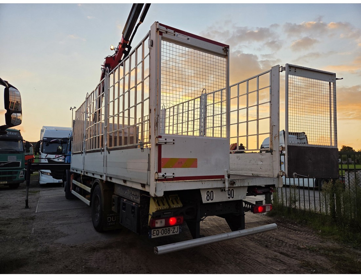 Renault C 280 4X2 Palfinger PK12002 EH Kran Crane Remote Control Automat flatbed truck - 栏板式/ 平板卡车, 起重车:图2 Renault C 280 4X2 Palfinger PK12002 EH Kran Crane Remote Control Automat flatbed truck - 栏板式/ 平板卡车, 起重车:图2