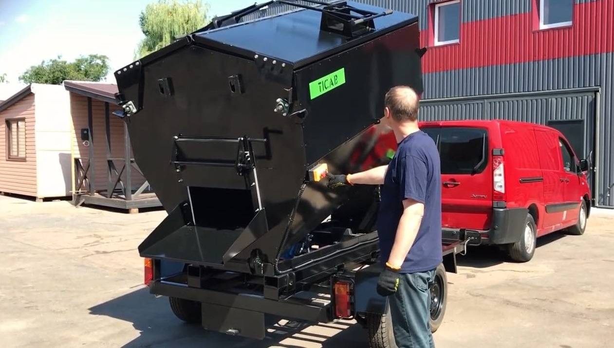 新的 沥青机 TICAB Asphalt Hot Box from the Manufacturer for 2,8 t, termiskais bunkurs asfaltam HB-2:图7 新的 沥青机 TICAB Asphalt Hot Box from the Manufacturer for 2,8 t, termiskais bunkurs asfaltam HB-2:图7