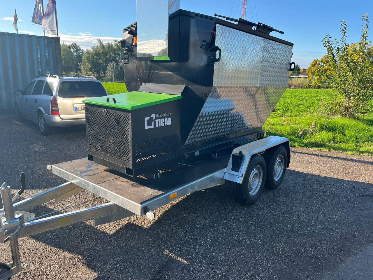 TICAB Asphalt Hot Box from the Manufacturer for 2,8 t, termiskais bunkurs asfaltam HB-2 - 沥青机:图4 TICAB Asphalt Hot Box from the Manufacturer for 2,8 t, termiskais bunkurs asfaltam HB-2 - 沥青机:图4