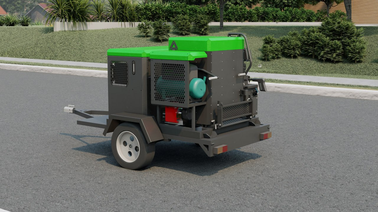 TICAB Crack sealing machine , 120 l, Asphalt crack filler, Manufacturer - 沥青铺路机:图2 TICAB Crack sealing machine , 120 l, Asphalt crack filler, Manufacturer - 沥青铺路机:图2