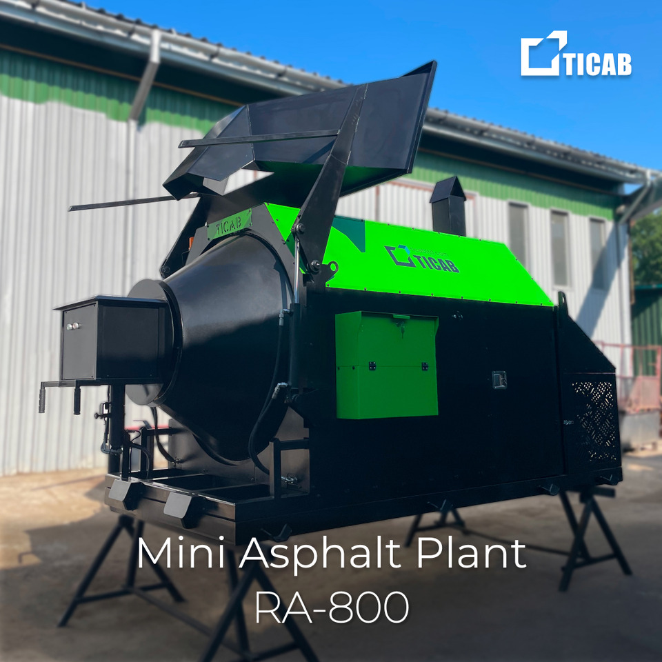 TICAB New Mini-asphalt plant, Asphalt Recycler, Manufacturer, 2.0 t per hour - 沥青厂:图1 TICAB New Mini-asphalt plant, Asphalt Recycler, Manufacturer, 2.0 t per hour - 沥青厂:图1