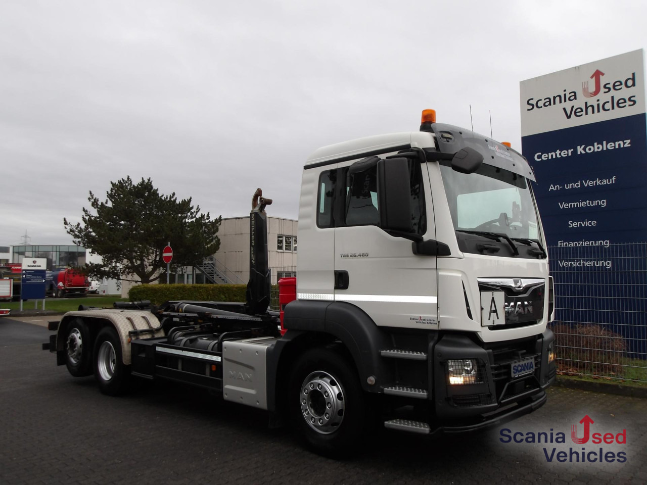 MAN TGS 26.460 - 6x2-4 - MEILLER RS 21.70 - - 吊钩升降车:图1 MAN TGS 26.460 - 6x2-4 - MEILLER RS 21.70 - - 吊钩升降车:图1