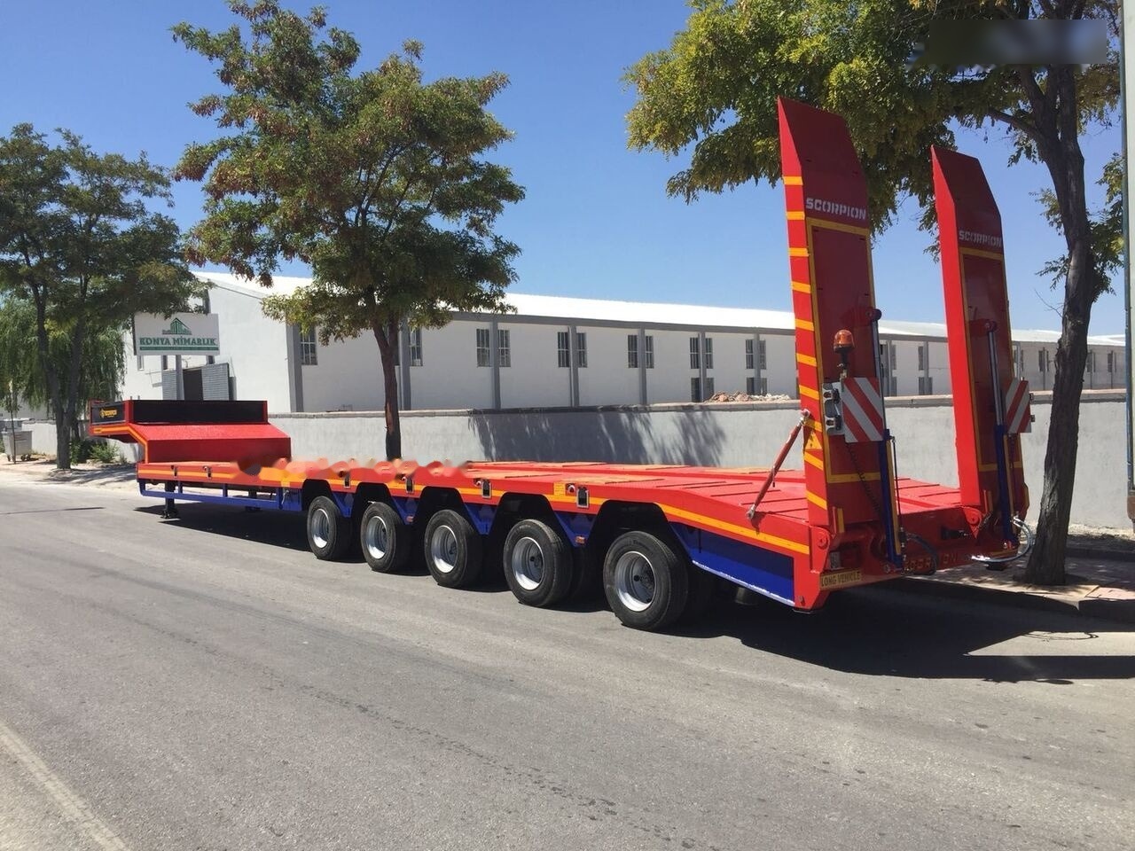 新的 低装载半拖车 Scorpion Trailer SCORPION TRAILER NEW 5 AXLE LOWBED SEMI TRAILER (MANUFACTURER COMPANY)：图14
