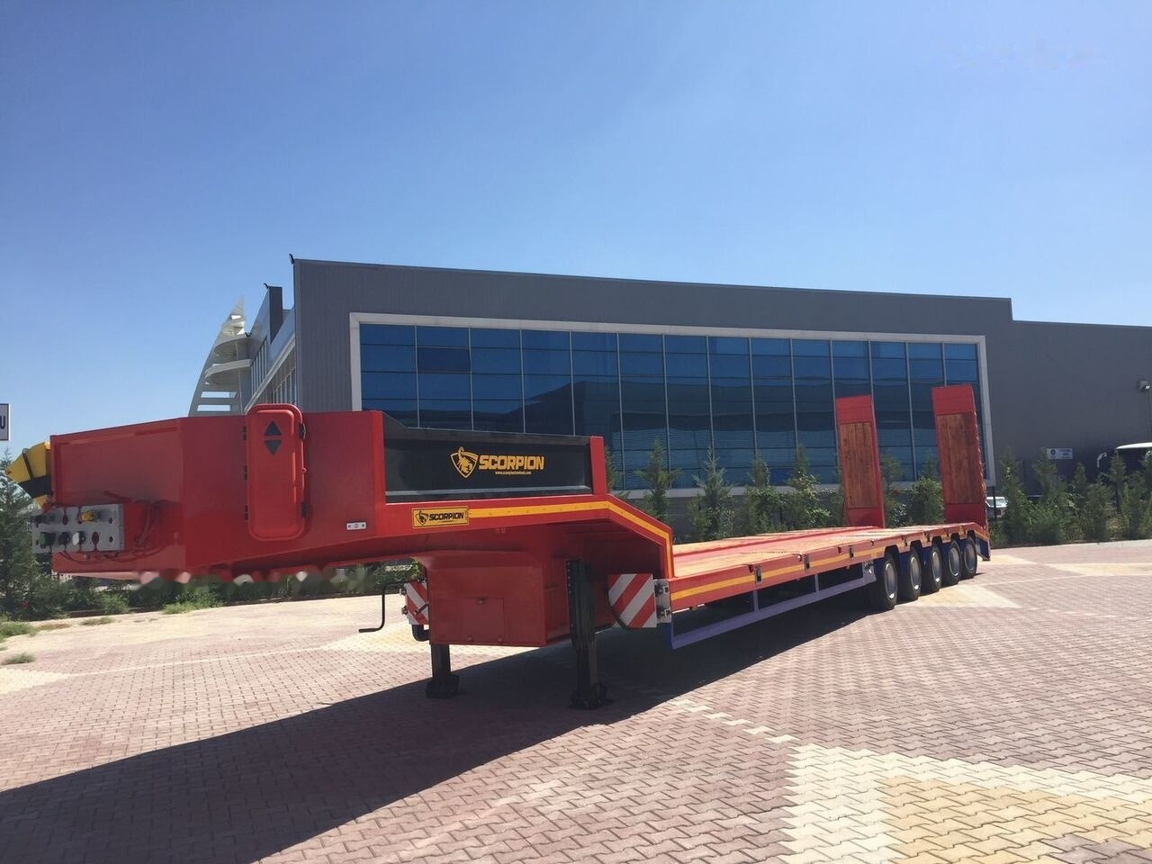 新的 低装载半拖车 Scorpion Trailer SCORPION TRAILER NEW 5 AXLE LOWBED SEMI TRAILER (MANUFACTURER COMPANY)：图9