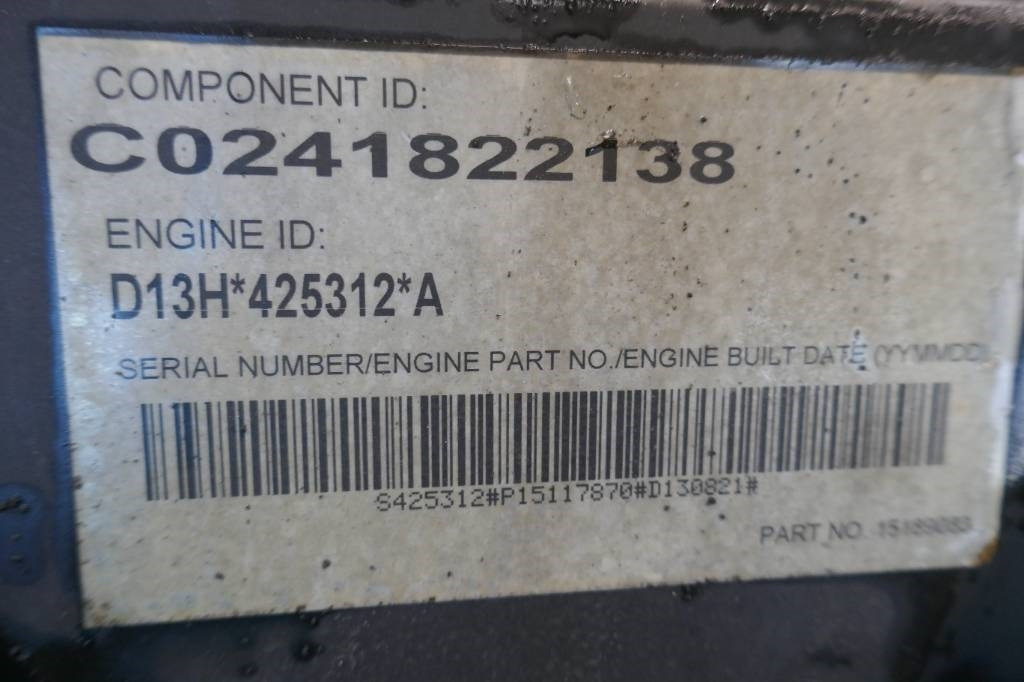 Volvo D13 H, L250G - 发动机 适用于 建筑机械:图5 Volvo D13 H, L250G - 发动机 适用于 建筑机械:图5