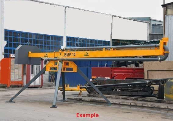 Atabey BMP14 14m, stationary pump, placing boom  - 混凝土泵车:图2 Atabey BMP14 14m, stationary pump, placing boom  - 混凝土泵车:图2
