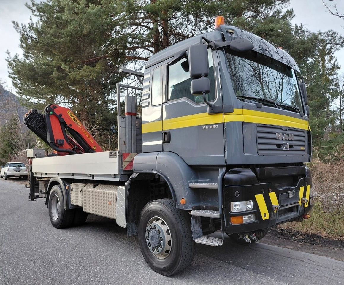 MAN TGA 18.480 4x4, E4, Wechsel, Palfinger PK22002EH - 起重车:图4 MAN TGA 18.480 4x4, E4, Wechsel, Palfinger PK22002EH - 起重车:图4