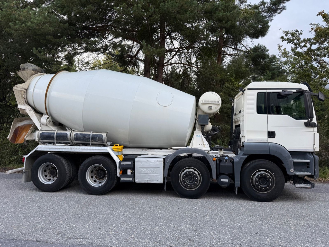MAN TGS 32.440 8x4, Euro 6, Liebherr 9m3 - 混凝土搅拌车:图3 MAN TGS 32.440 8x4, Euro 6, Liebherr 9m3 - 混凝土搅拌车:图3