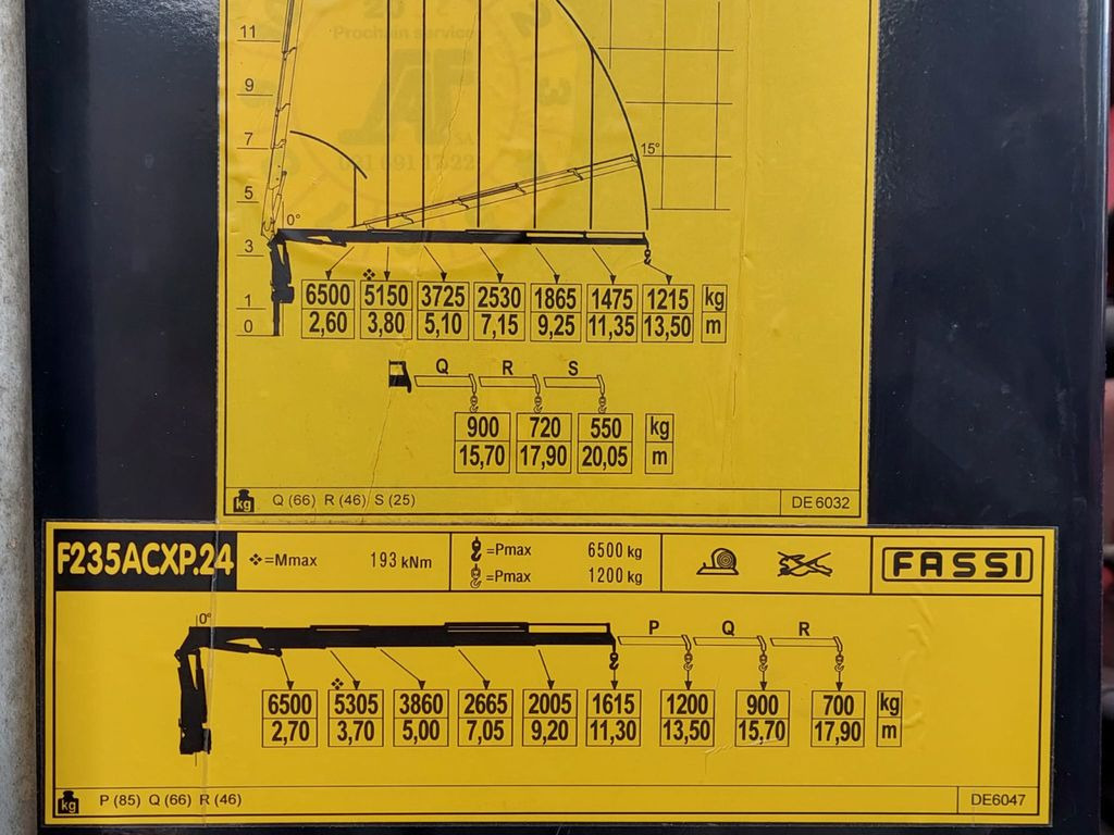 起重车, 吊钩升降车 MAN TGS 35.480 8x4, E5, Fassi F235CXP Kran+Abroll:图10 起重车, 吊钩升降车 MAN TGS 35.480 8x4, E5, Fassi F235CXP Kran+Abroll:图10