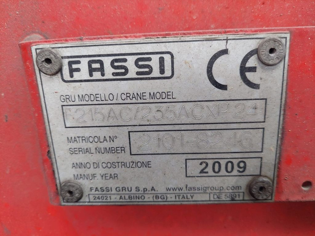 起重车, 吊钩升降车 MAN TGS 35.480 8x4, E5, Fassi F235CXP Kran+Abroll:图9 起重车, 吊钩升降车 MAN TGS 35.480 8x4, E5, Fassi F235CXP Kran+Abroll:图9