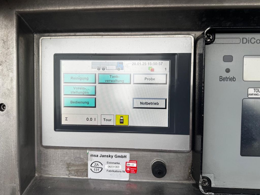 Mercedes-Benz Antos 2543 6x2, E6, Jansky Milchtank 15'800L - 罐车:图4 Mercedes-Benz Antos 2543 6x2, E6, Jansky Milchtank 15'800L - 罐车:图4
