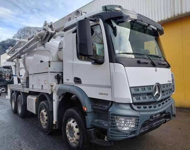 Mercedes-Benz Arocs 3243 8x4, E6, Schwing 24m, Stetter 7m3 - 混凝土泵车:图1 Mercedes-Benz Arocs 3243 8x4, E6, Schwing 24m, Stetter 7m3 - 混凝土泵车:图1