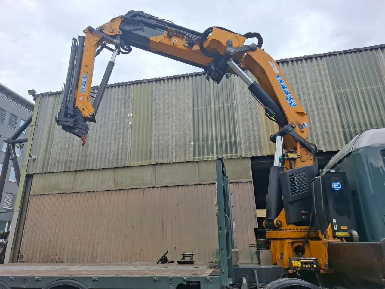Scania R500 V8 8x2, E5, Effer 585 6S + Flyjib + winch - 起重车:图5 Scania R500 V8 8x2, E5, Effer 585 6S + Flyjib + winch - 起重车:图5