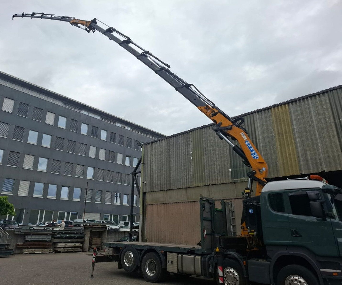 Scania R500 V8 8x2, E5, Effer 585 6S + Flyjib + winch - 起重车:图3 Scania R500 V8 8x2, E5, Effer 585 6S + Flyjib + winch - 起重车:图3