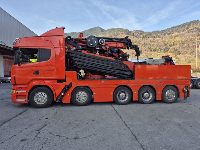 Scania R500 V8 LB10x4, E5, Effer 1750 8S, FLYJIB, 44m - 起重车:图2 Scania R500 V8 LB10x4, E5, Effer 1750 8S, FLYJIB, 44m - 起重车:图2