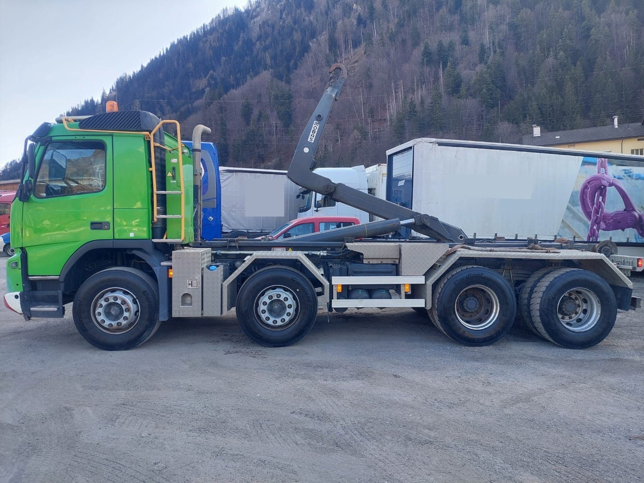 Volvo FMX-460 8x4R, E5, Mobas Abroll - 吊钩升降车:图3 Volvo FMX-460 8x4R, E5, Mobas Abroll - 吊钩升降车:图3