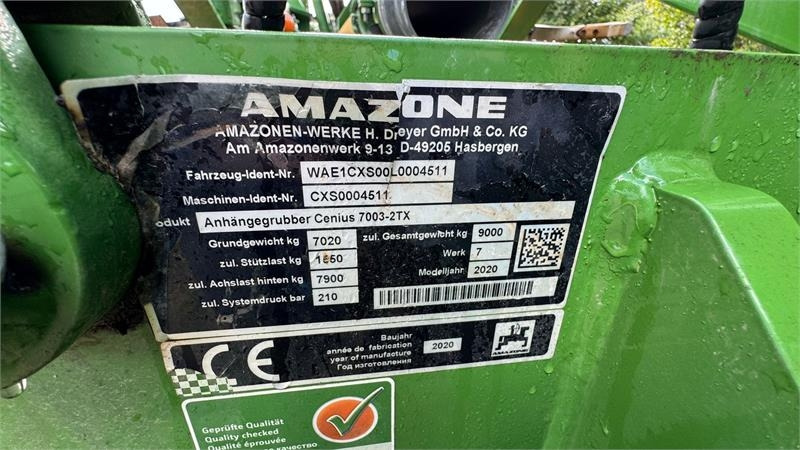 Amazone Cenius 7003 - 2TX Cenius 7003 m. så fordeler - 耙:图4 Amazone Cenius 7003 - 2TX Cenius 7003 m. så fordeler - 耙:图4