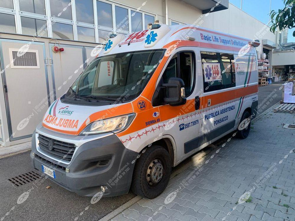 ORION FIAT 290 DUCATO - 救护车:图1 ORION FIAT 290 DUCATO - 救护车:图1