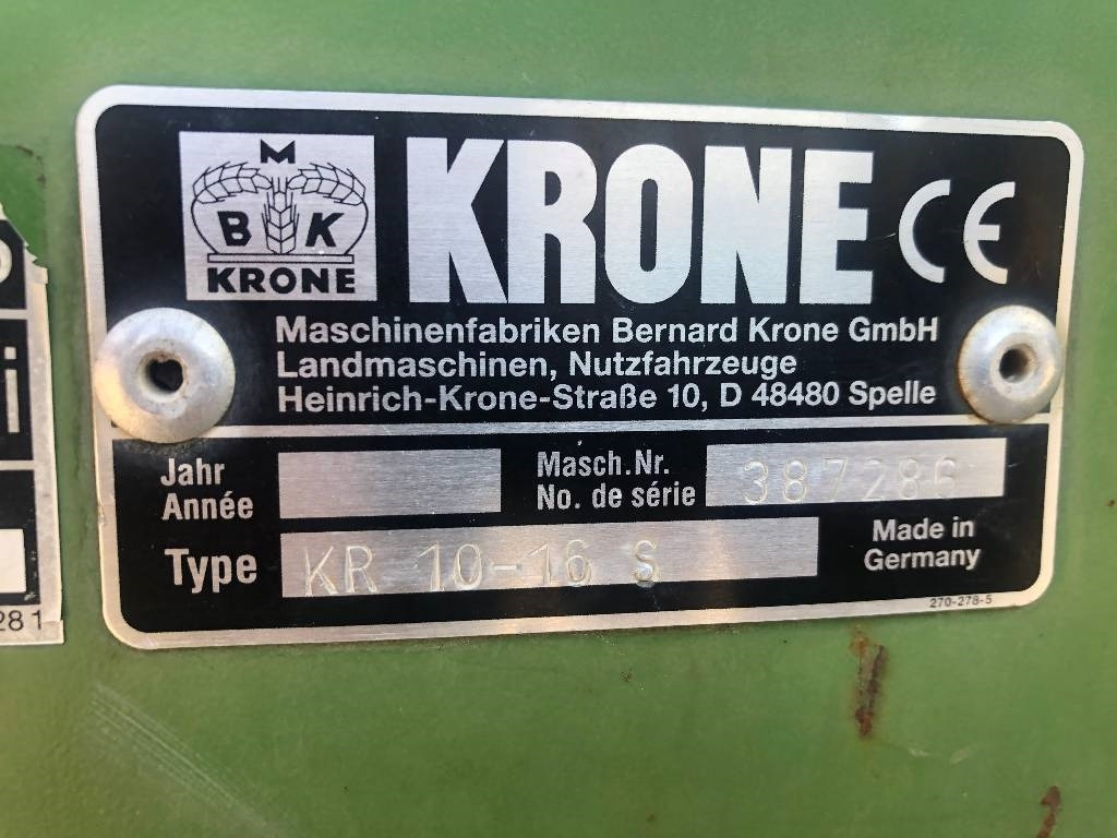 Krone KR 10-16 Dismantled: spare parts - 圆形打包机:图3 Krone KR 10-16 Dismantled: spare parts - 圆形打包机:图3