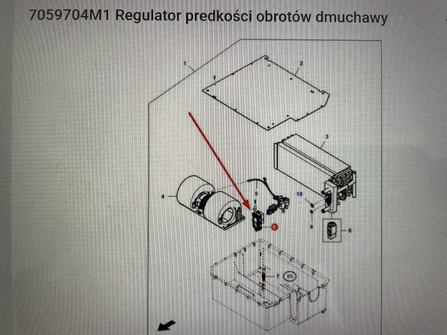 7059704M1 Regulator prędkości obrotów dmuchawy Webasto 133005 - 暖通系统 适用于 农业机械:图3 7059704M1 Regulator prędkości obrotów dmuchawy Webasto 133005 - 暖通系统 适用于 农业机械:图3