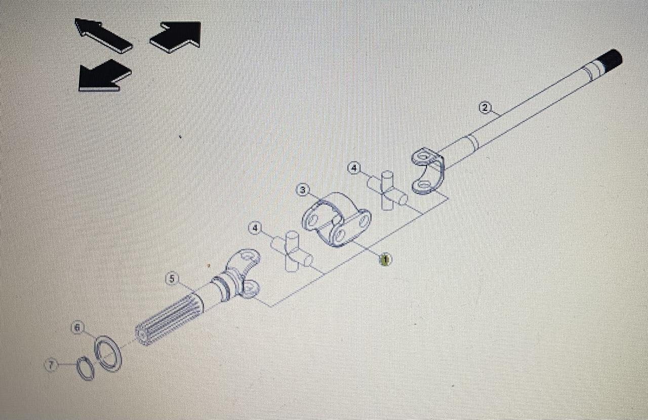 CLAAS 00 1158 087 0/00 1156 110 0/Claas-półoś/Claas Axion 870-810 stage 4 - 传动轴 适用于 农业机械:图1 CLAAS 00 1158 087 0/00 1156 110 0/Claas-półoś/Claas Axion 870-810 stage 4 - 传动轴 适用于 农业机械:图1