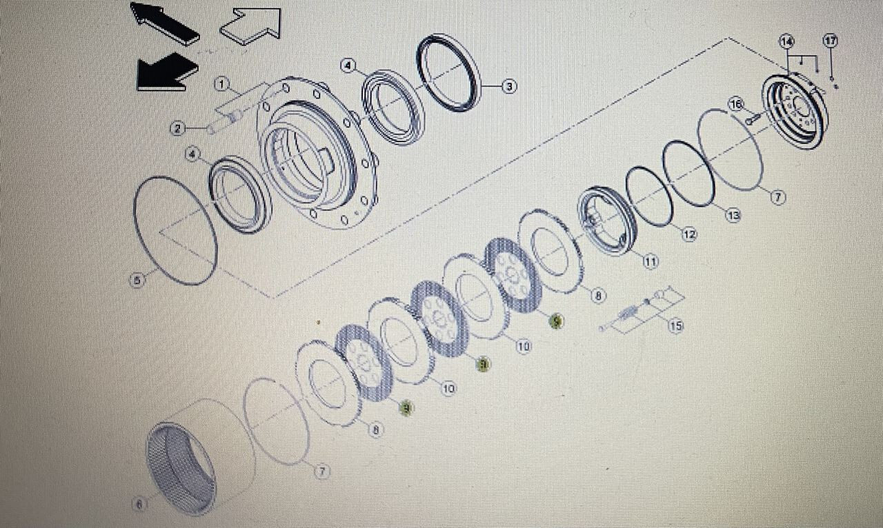 CLAAS 00 1158 116 0/Claas tarcza hamulcowa/Claas Axion 870-810 stage 4 - 制动盘 适用于 农业机械:图1 CLAAS 00 1158 116 0/Claas tarcza hamulcowa/Claas Axion 870-810 stage 4 - 制动盘 适用于 农业机械:图1